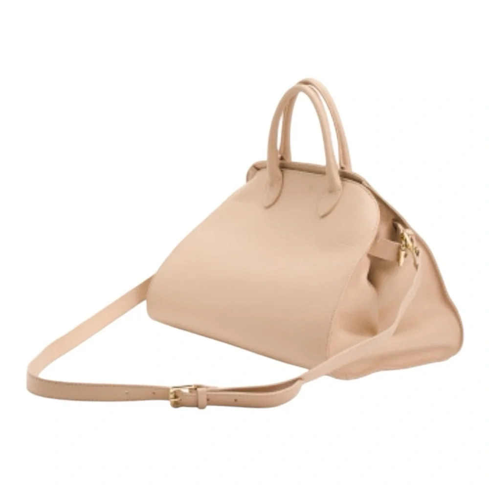 DIVINA FIRENZE Blush Made In Italy Leather Satchel NWT